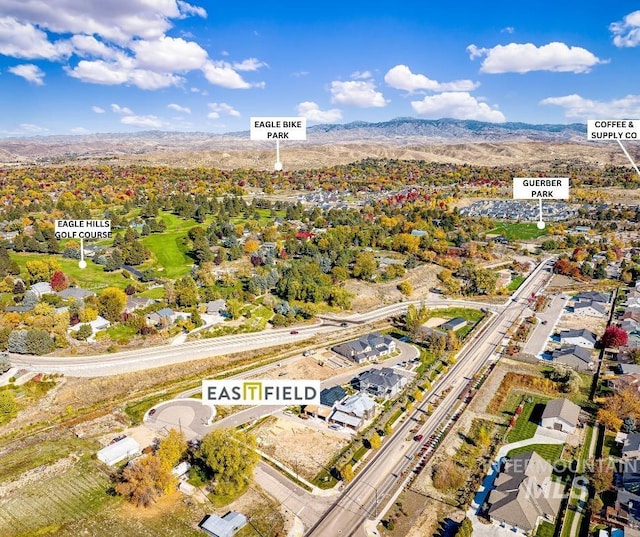 1640 E Cutgrass Ln, Eagle, ID 83616 - view of property location featuring nearby suburban area and mountains