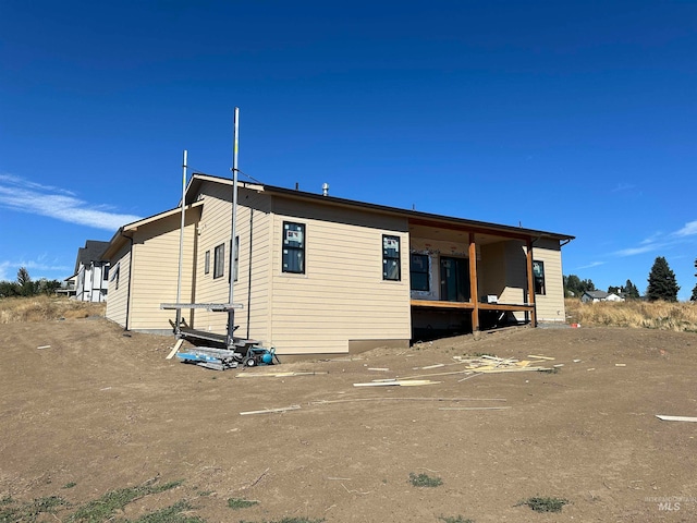 view of rear view of house