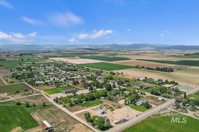 7267 Bowmont Rd, Nampa, ID 83686 - aerial view of sparsely populated area featuring mountains