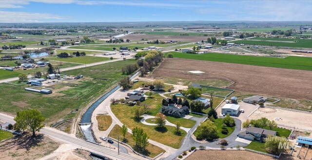 aerial view of property's location