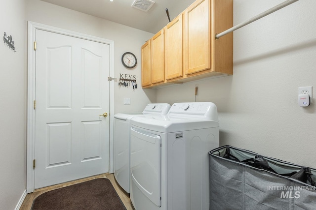319 N Westminster St, Nampa, ID 83651 - laundry area with cabinet space and independent washer and dryer