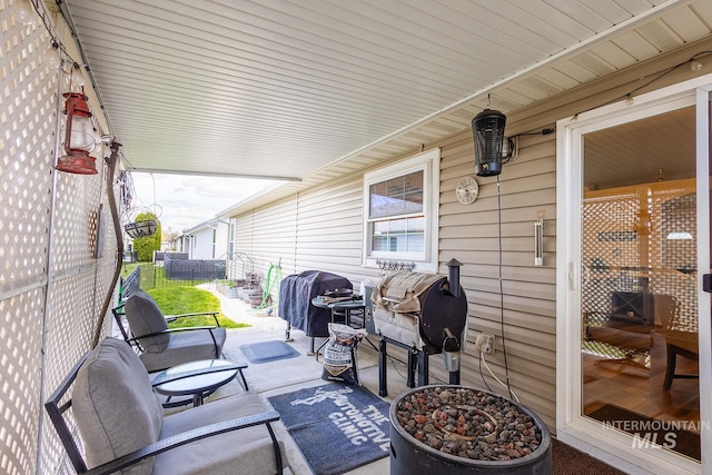 319 N Westminster St, Nampa, ID 83651 - view of patio featuring area for grilling