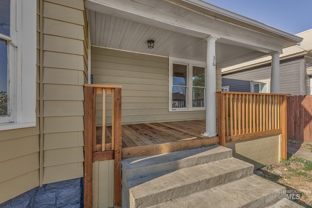 36 W Liberty, Weiser, ID 83672 - entrance to property featuring a porch