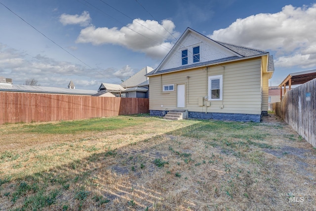 36 W Liberty, Weiser, ID 83672 - back of property featuring a fenced backyard