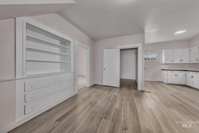 36 W Liberty, Weiser, ID 83672 - kitchen featuring white cabinets and light wood-style floors