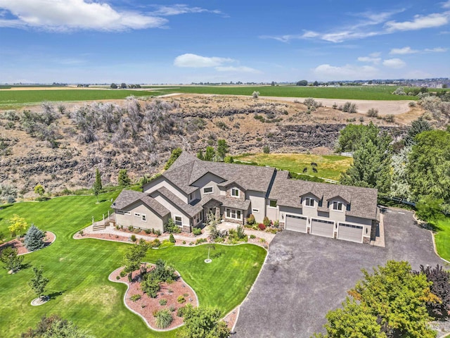 drone / aerial view