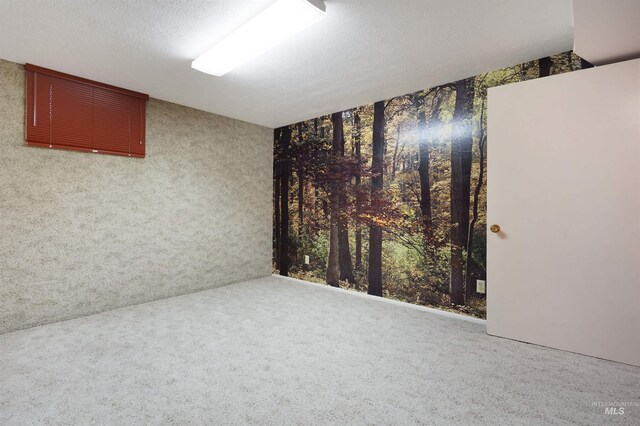 435 W 24th St, Burley, ID 83318 - empty room with light colored carpet and a textured ceiling