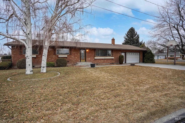 435 W 24th St, Burley, ID 83318 - single story home with a garage and a front yard