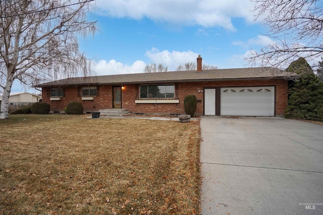 435 W 24th St, Burley, ID 83318 - single story home with a garage and a front yard