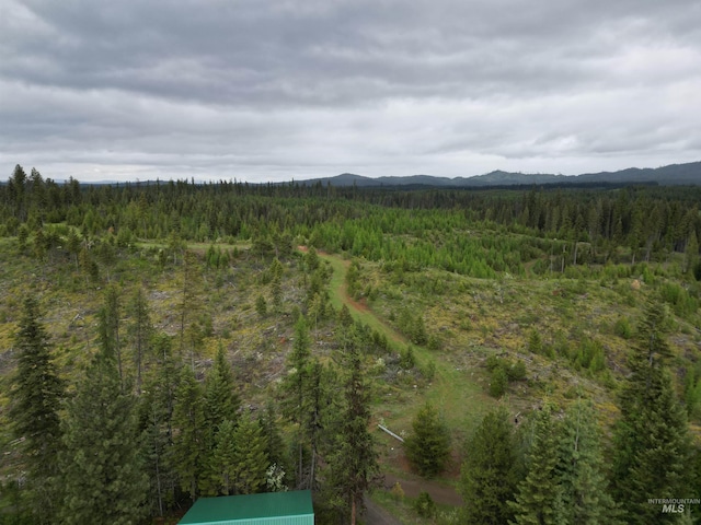 14797 Grangemont Rd, Orofino, ID 83544 - view of mountain background featuring a heavily wooded area