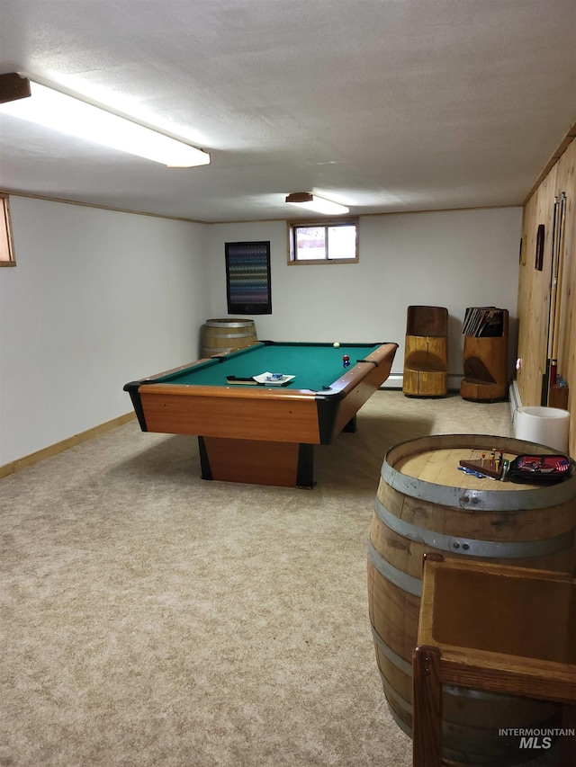 14797 Grangemont Rd, Orofino, ID 83544 - rec room featuring carpet and billiards table