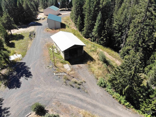14797 Grangemont Rd, Orofino, ID 83544 - aerial view of property and surrounding area featuring a heavily wooded area