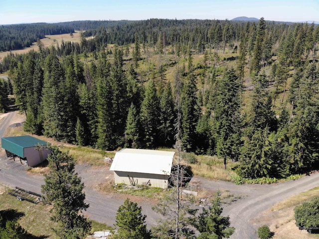 14797 Grangemont Rd, Orofino, ID 83544 - aerial view of a heavily wooded area