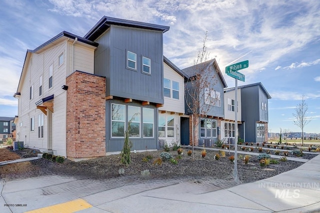 1327 N Webb Way, Meridian, ID 83642 - contemporary home with cooling unit