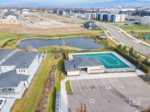 1327 N Webb Way, Meridian, ID 83642 - bird's eye view of a nearby body of water