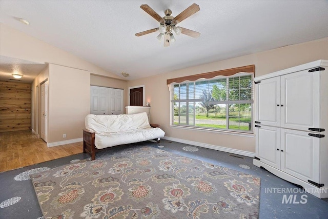 2123 E 3970 N, Filer, ID 83328 - sitting room featuring a ceiling fan, baseboards, and vaulted ceiling