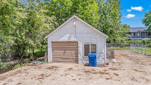 404 N Allumbaugh St, Boise, ID 83704 - view of detached garage