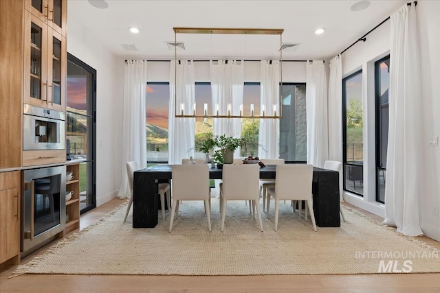 6162 N High Valley Way, Boise, ID 83714 - dining area with healthy amount of natural light and light wood-style flooring