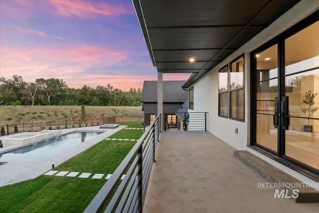 6162 N High Valley Way, Boise, ID 83714 - balcony with view of pool