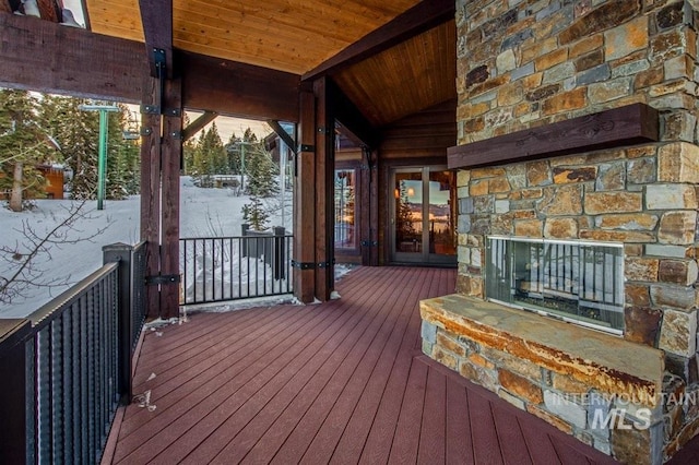 516 Whitewater Dr, Donnelly, ID 83615 - view of deck