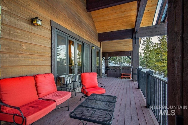 516 Whitewater Dr, Donnelly, ID 83615 - view of deck