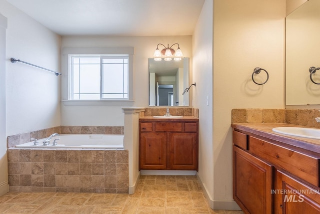 11965 Goldfinch St, Caldwell, ID 83605 - full bath with a garden tub and two vanities