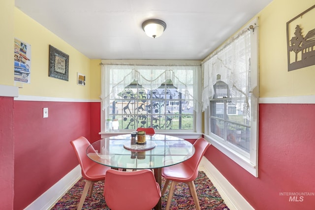 411 E 6th Ave, Twin Falls, ID 83301 - dining space featuring baseboards