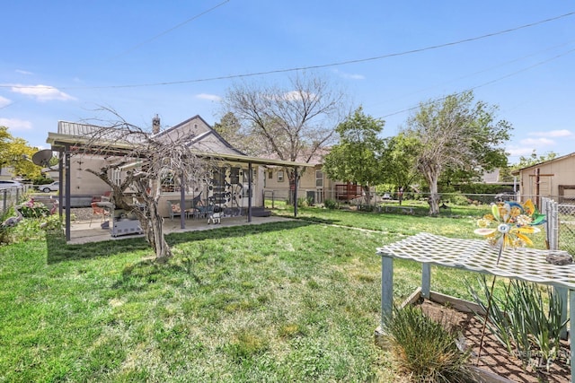 411 E 6th Ave, Twin Falls, ID 83301 - view of yard with a patio area