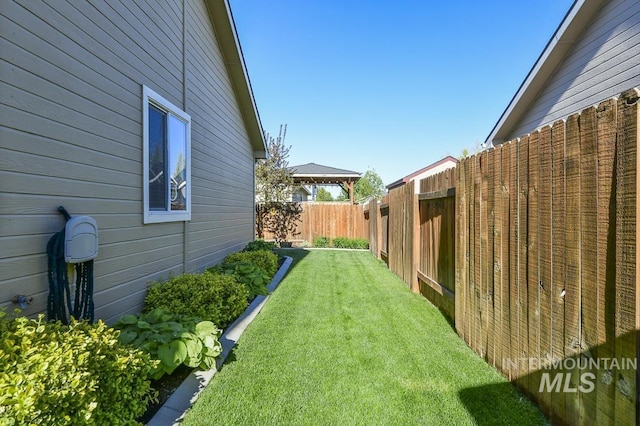 view of yard