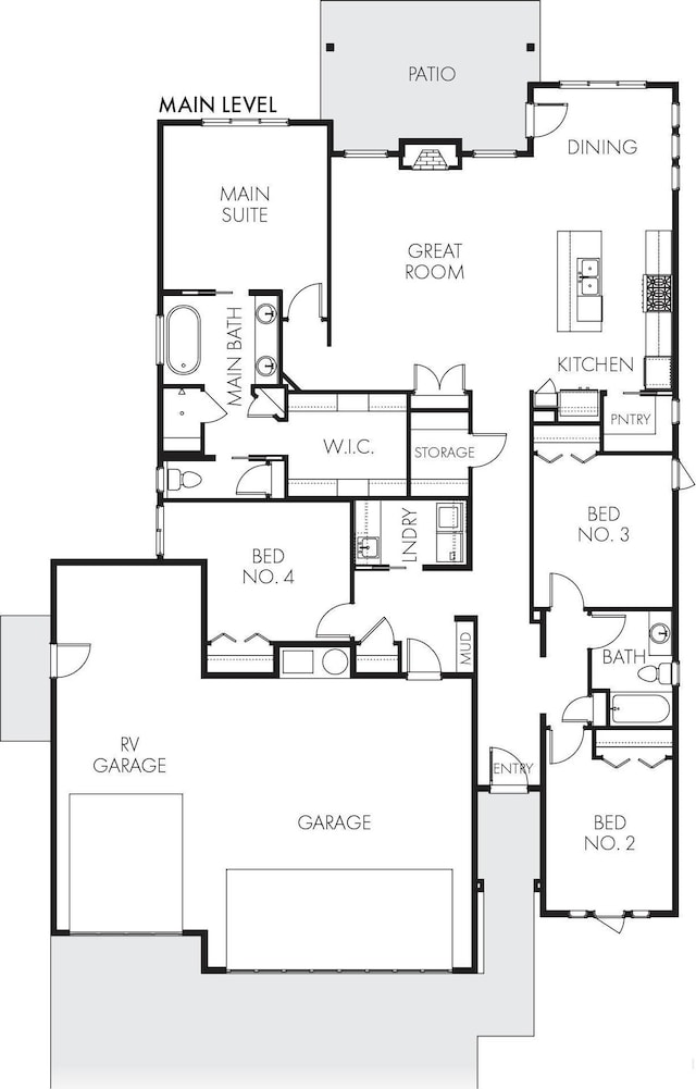 3389 E Englehart Dr, Meridian, ID 83642 - view of room layout