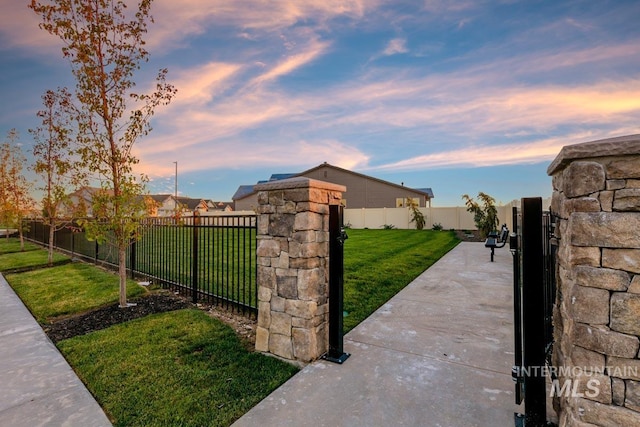 3389 E Englehart Dr, Meridian, ID 83642 - view of gate