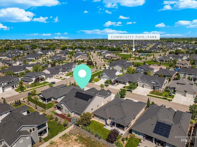 2843 E Murchison St, Meridian, ID 83642 - aerial view of residential area