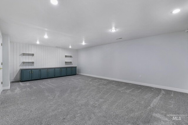 816 River View Dr, Twin Falls, ID 83301 - interior space featuring carpet, baseboards, and recessed lighting