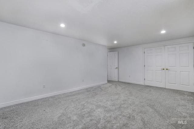 816 River View Dr, Twin Falls, ID 83301 - unfurnished bedroom featuring recessed lighting, carpet flooring, and baseboards