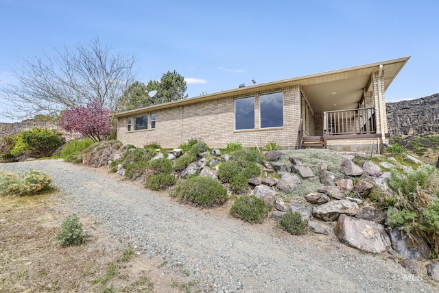 816 River View Dr, Twin Falls, ID 83301 - view of side of property featuring brick siding
