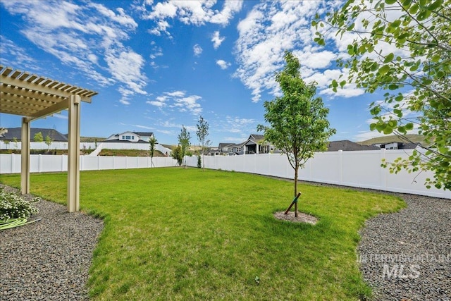 9351 W Sooty Grouse Ct, Boise, ID 83714 - view of yard featuring a pergola