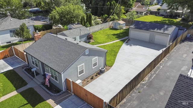 608 S Eagleson Rd, Boise, ID 83705 - aerial perspective of suburban area