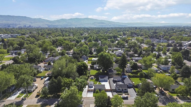 608 S Eagleson Rd, Boise, ID 83705 - aerial perspective of suburban area featuring a mountainous background