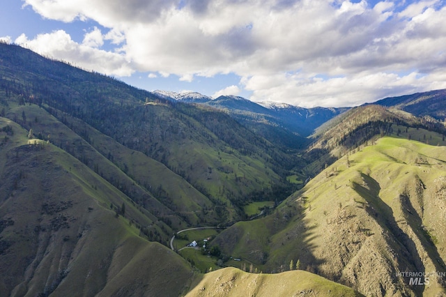 view of mountain feature