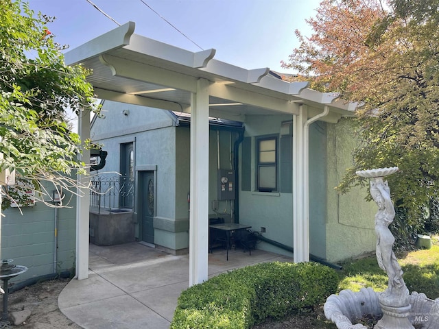 710 Locust St, Twin Falls, ID 83301 - view of home's exterior with stucco siding