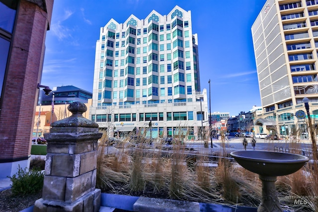view of property