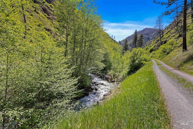 view of mountain feature