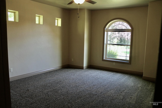 3349 E 4050 N, Twin Falls, ID 83301 - carpeted spare room with ceiling fan and baseboards