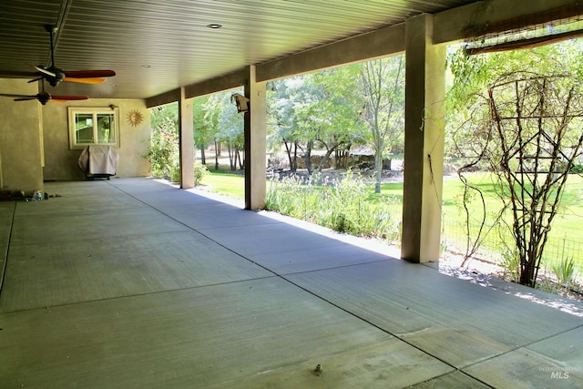 3349 E 4050 N, Twin Falls, ID 83301 - view of patio with a ceiling fan