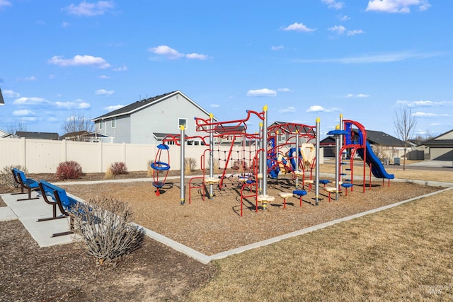 3749 E Rock Falls St, Nampa, ID 83686 - communal playground featuring fence