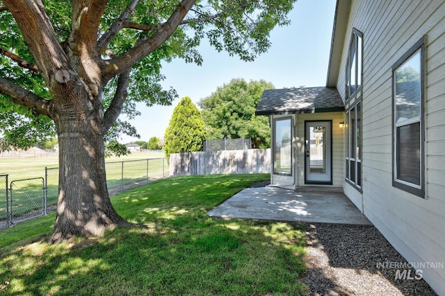 12335 W Red Spruce, Boise, ID 83713 - fenced backyard featuring a patio