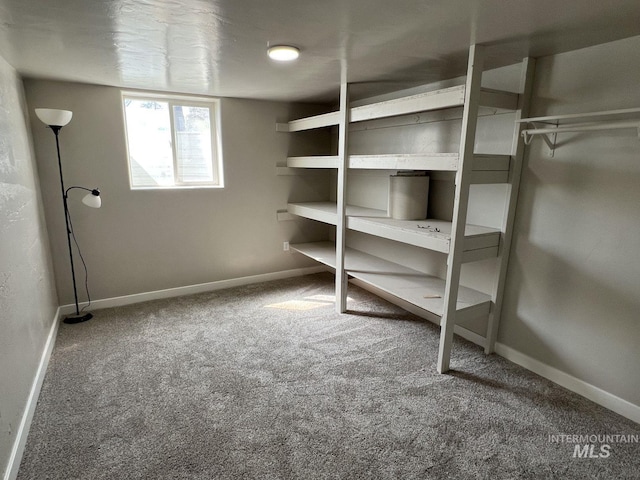 view of storage area