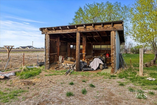 1267 NW Beaman St, Mountain Home, ID 83647 - view of pole building with fence