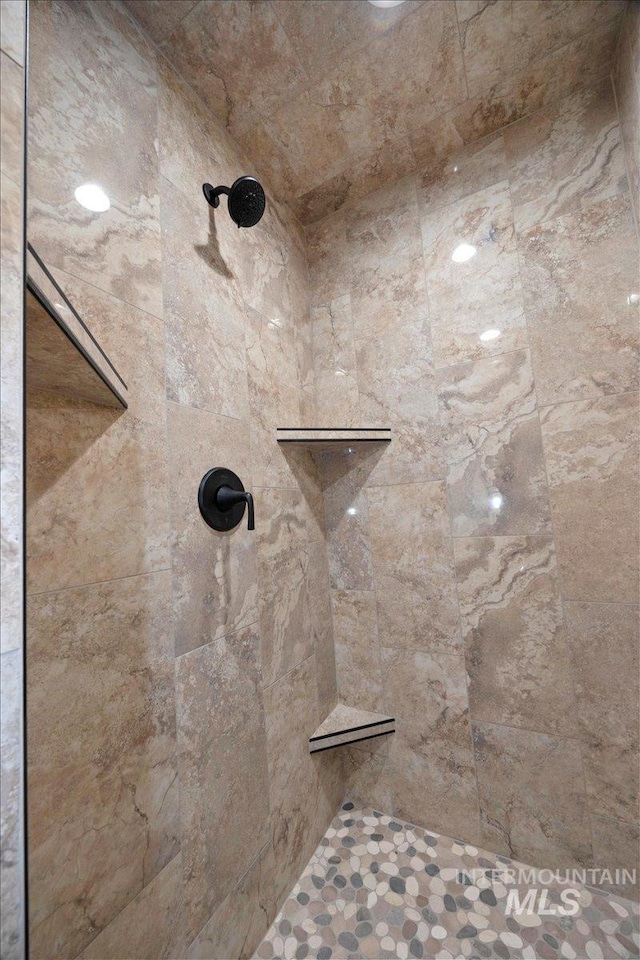 details featuring tiled shower