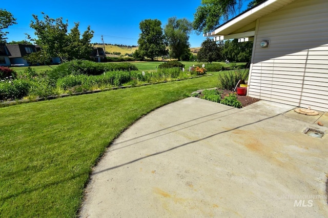708 16th St, Clarkston, WA 99403 - view of grassy yard featuring a patio